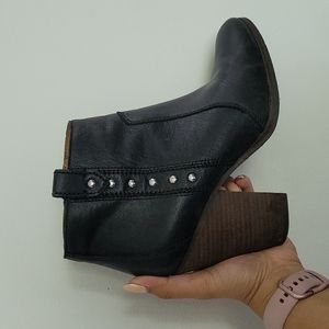 Coach leather booties. Size US7